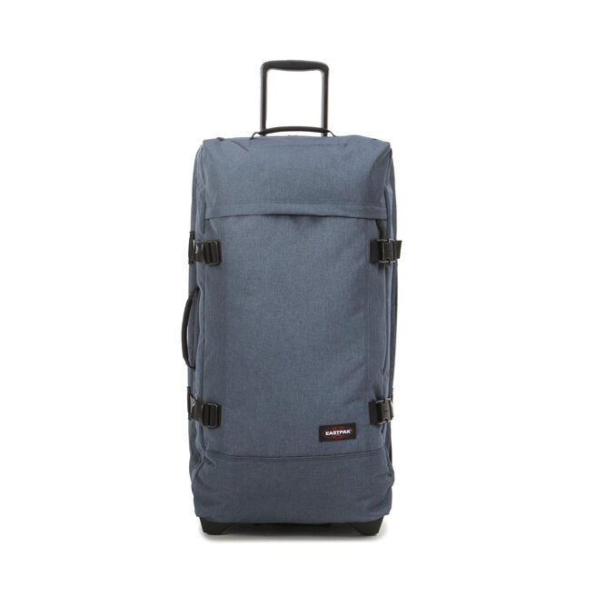 Eastpak Veľký textilný kufor Eastpak Tranverz EK00063L Triple Denim 26W