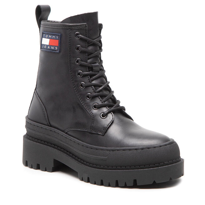 Tommy jeans 2025 lace up boots