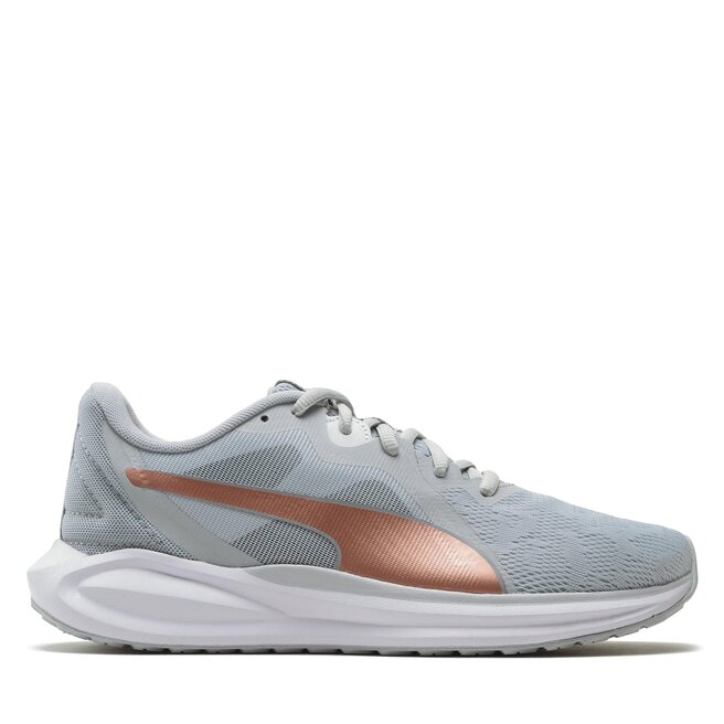 Puma Sneakersy Puma Twitch Runner Metallic Wn's 378548 02 Platinum Grey/Copper Rose