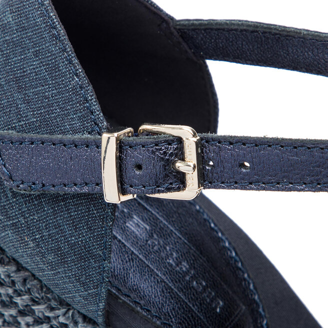 Tommy hilfiger iconic hot sale elena metallic canvas