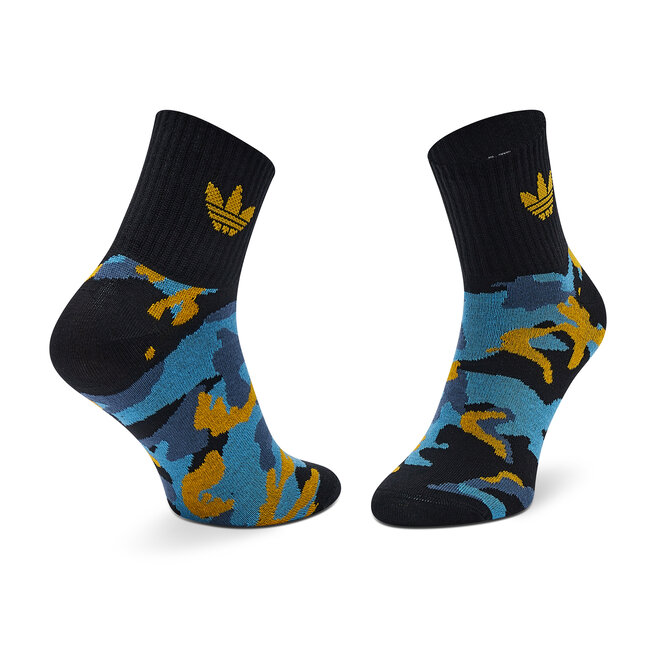 adidas Set di 2 paia di calzini lunghi unisex adidas Camo Mid Ankle HL9297 Multicolore