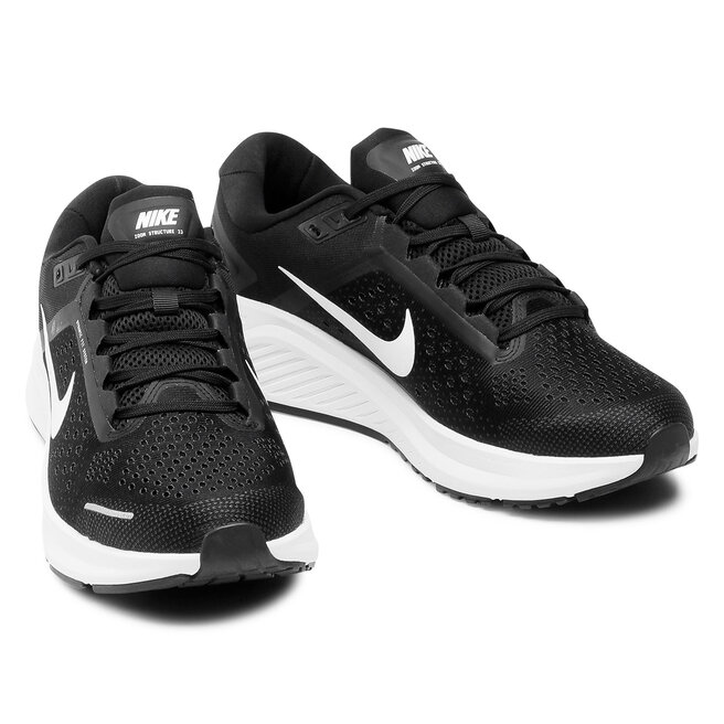 Nike Обувки Nike Air Zoom Structure 23 CZ6720 001 Black/White/Anthracite