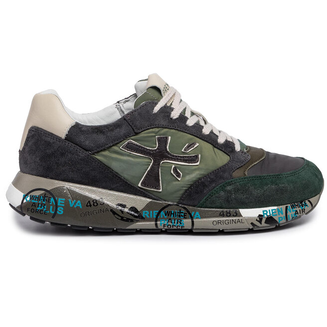 Sneakers Premiata Zac Zac 3546 Vert chaussures