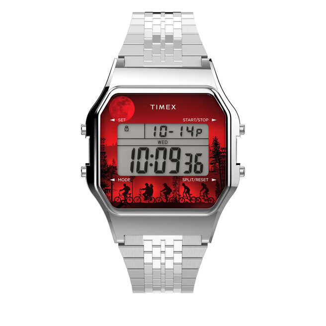 Timex Reloj Timex Stranger Things Timex 80 TW2V50900 Red/Silver