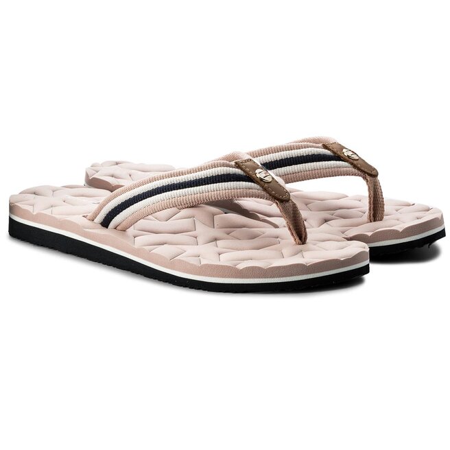 Japonki Tommy Hilfiger Comfort Low Beach Sandal FW0FW02368 Dusty