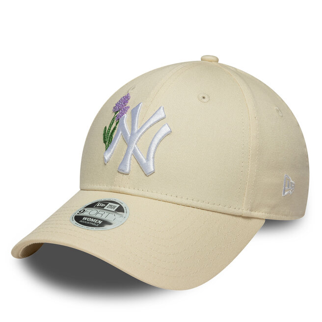 Czapka z daszkiem New Era New York Yankees Womens MLB 9FORTY - Żółty