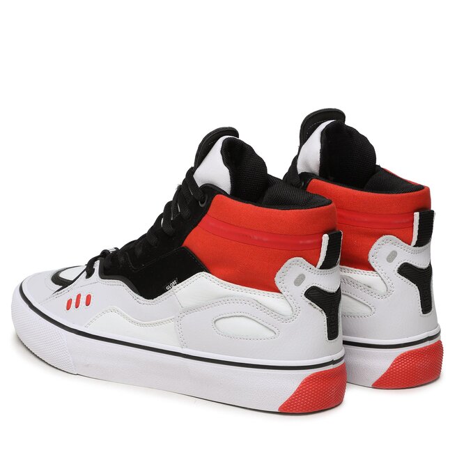 Sneakers Globe Dimension GBDIME White Black Red 11010 escarpe