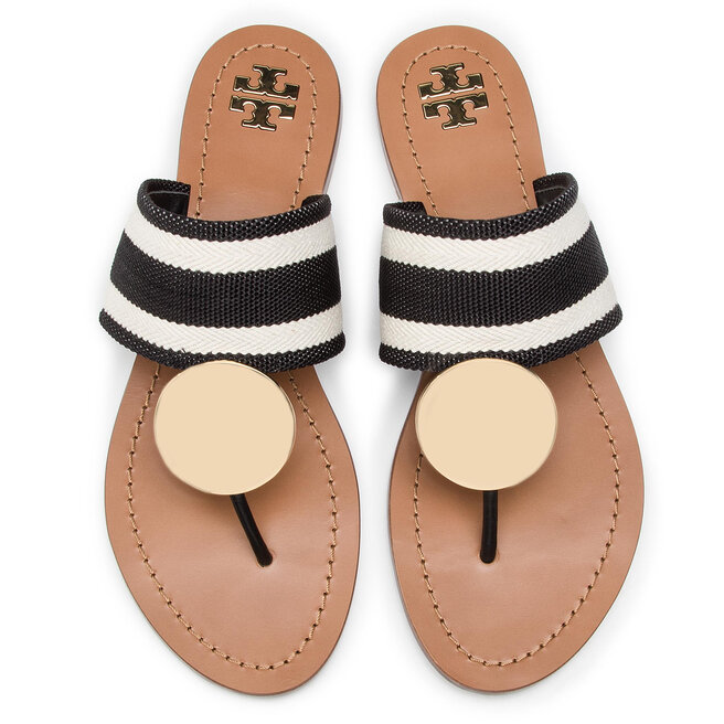 Patos striped shop disk sandal