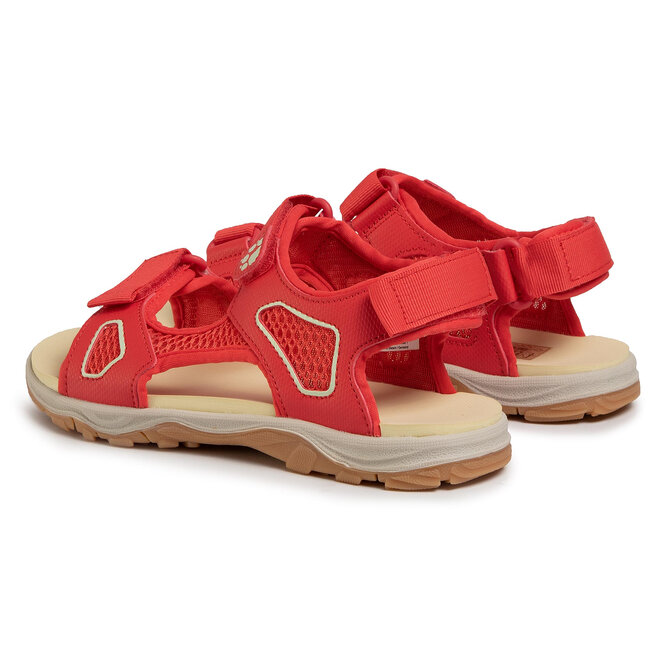Jack Wolfskin Сандали Jack Wolfskin Taraco Beach Sandal K 4039531 D Red/Champagne