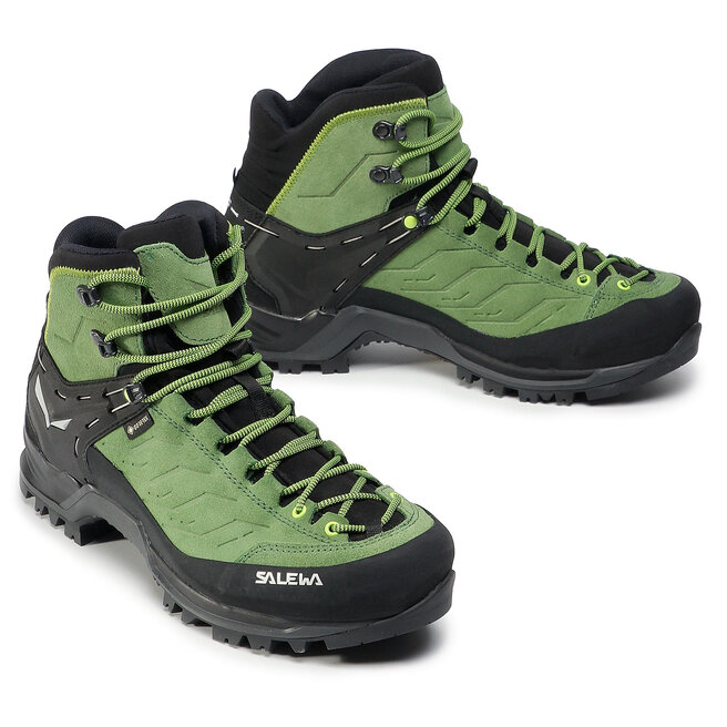 Salewa Туристически Salewa Mtn Trainer Mid Gtx GORE-TEX 63458-5949 Myrtle/Fluo Green