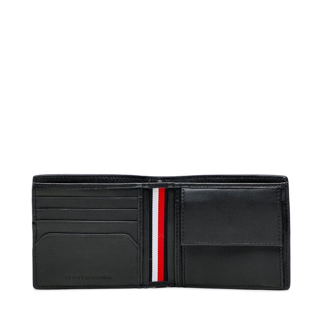 Tommy Hilfiger Голям мъжки портфейл Tommy Hilfiger Th Business Leather Cc And Coin AM0AM10982 BDS