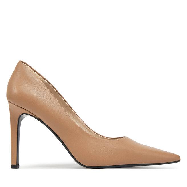 Szpilki Calvin Klein Heel Pump 90 - Lth - Brązowy
