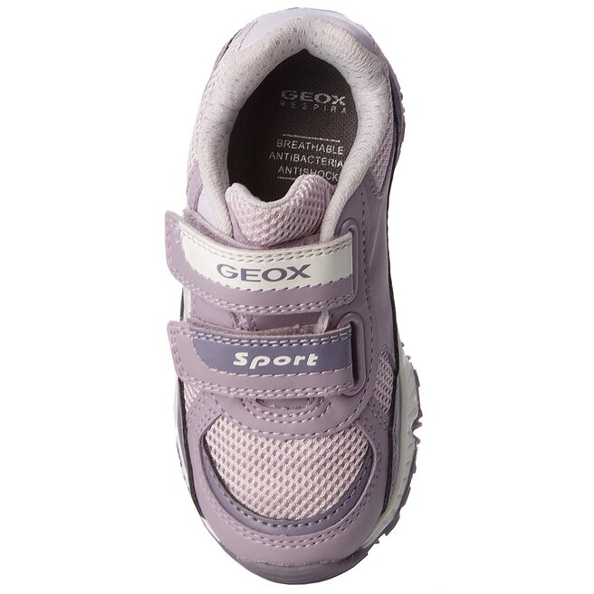 Sneakers Geox J Bernie G. B J8211B 0BC14 CL88S M Rose Smoke/Lt Lilac •  Www.chaussures.fr