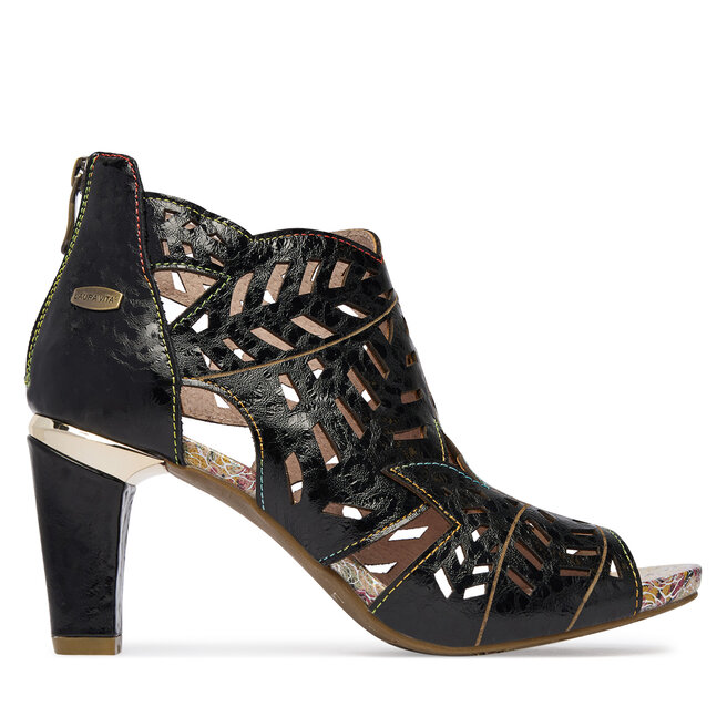 Sandały Laura Vita Albane 48 Czarny - kobiece
