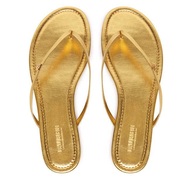 Japonki LAUREN RALPH LAUREN 802959563001 Złoty -