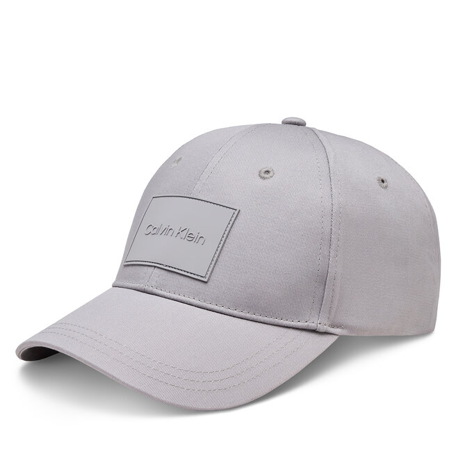 Czapka z daszkiem Calvin Klein Tonal - Szary
