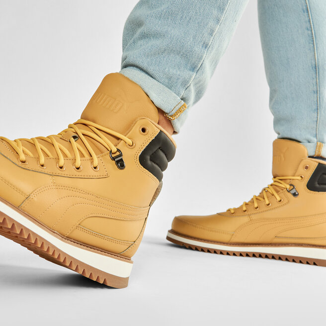 puma desierto sneaker leather