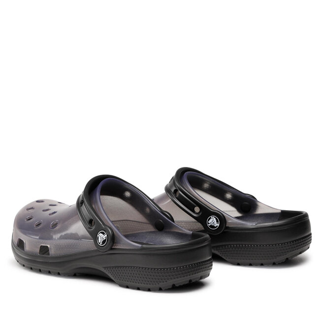 Crocs Papucs Crocs Classic Translucent Clog 206908 Black