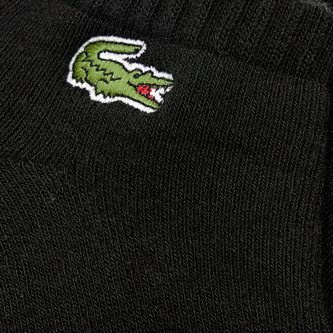 Lacoste Calzini corti unisex Lacoste RA4184 Noir/Blanc 258