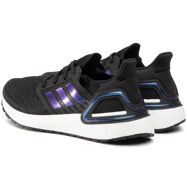 Buty adidas Ultraboost 20 J EG4861 Core Black/Boost Blue Violet Met./Cloud  | eobuwie.com.pl