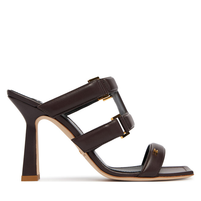 Klapki Elisabetta Franchi SA-44L-62E2-V620 Brązowy ciemny -