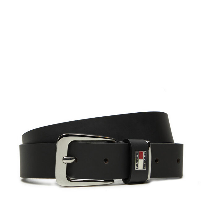 Pasek Damski Tommy Jeans Tjw Heritage 3.0 - Czarny