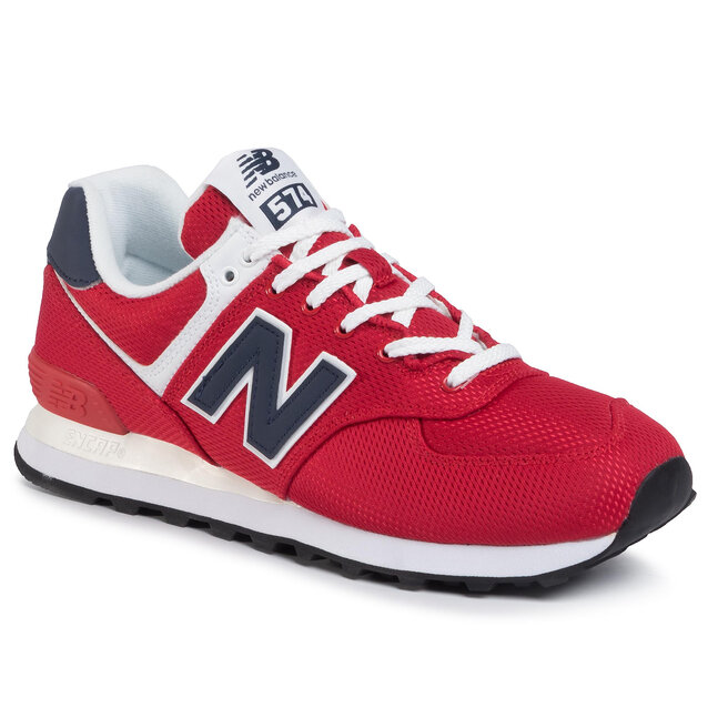 Sneakersy New Balance ML574SCH Czerwony eobuwie .pl