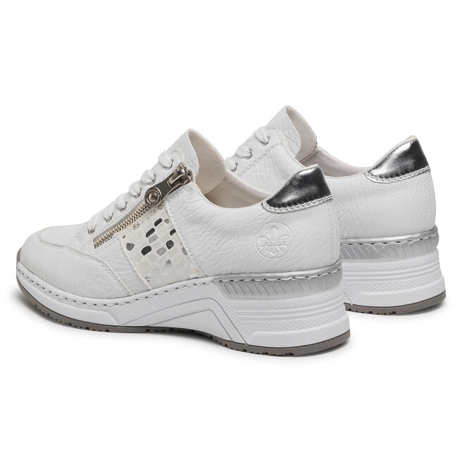 Rieker Sportcipő Rieker N4322-80 White
