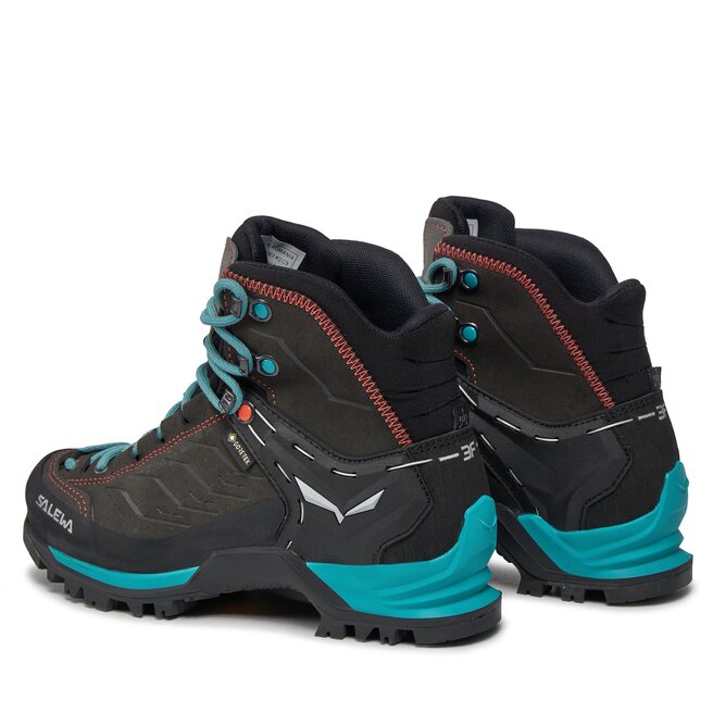 Salewa Bakancs Salewa Mtn Trainer Mid Gtx GORE-TEX 63459-0674 Magnet/Viridian Green