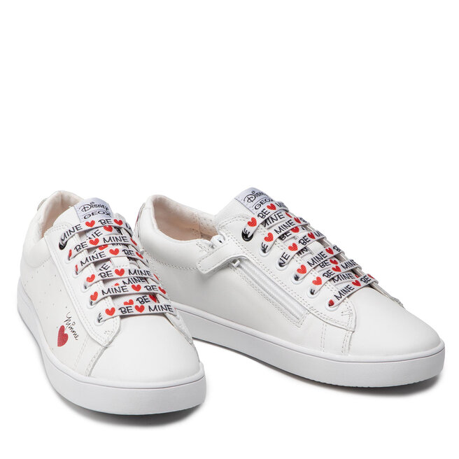 Geox Sneakers Geox J Kathe G. F J25EUF-00085 C0050 S White/Red
