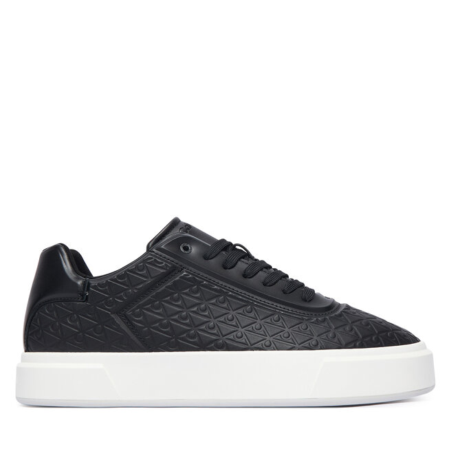 Sneakersy Calvin Klein Basket Cup Oxf Lup HfHM0HM02132 Czarny - męskie
