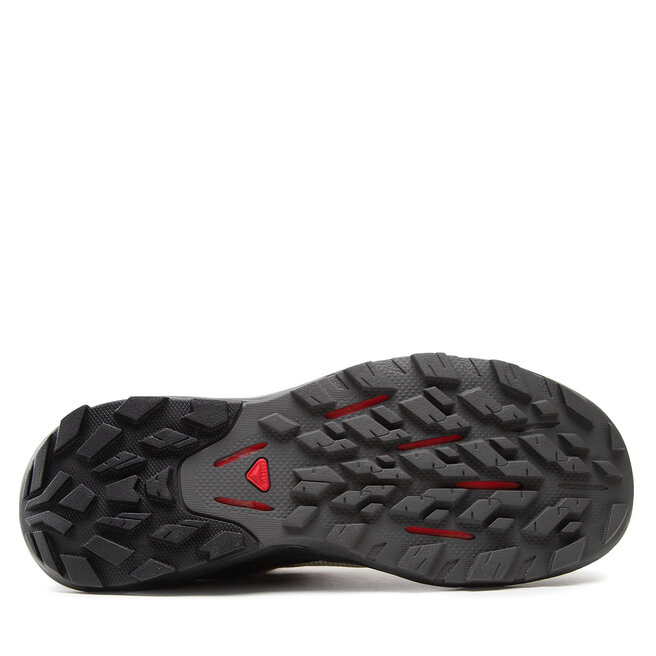 Salomon Trekingová obuv Salomon OUTpusle GTX GORE-TEX 415881 Bleached Sand/Black/Poppy Red