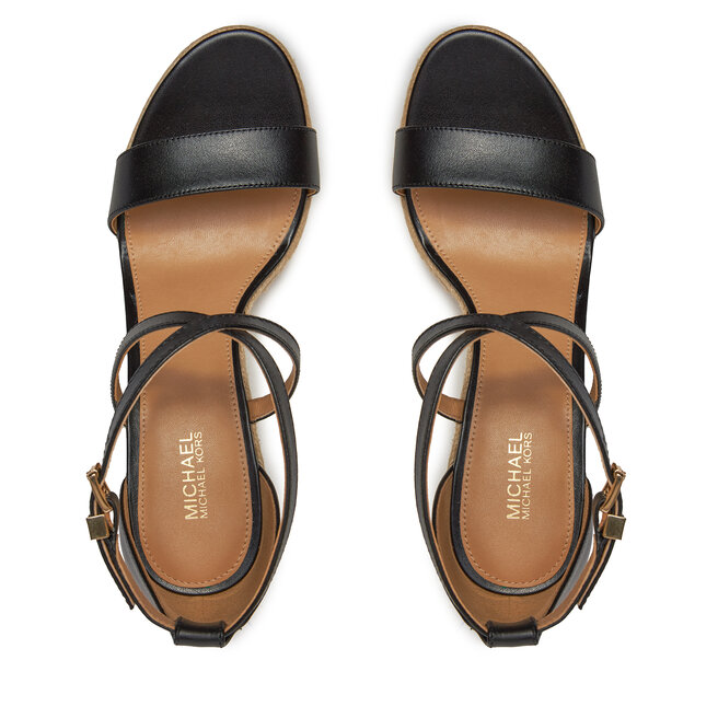 Espadrilles MICHAEL Michael Kors Kayla Wedge 40R4KYMS1L Schwarz