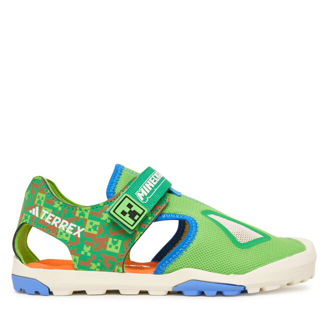 Sandały adidas Minecraft Terrex Captain Toey 2.0 Sandals JR1316 Zielony - dziecięce