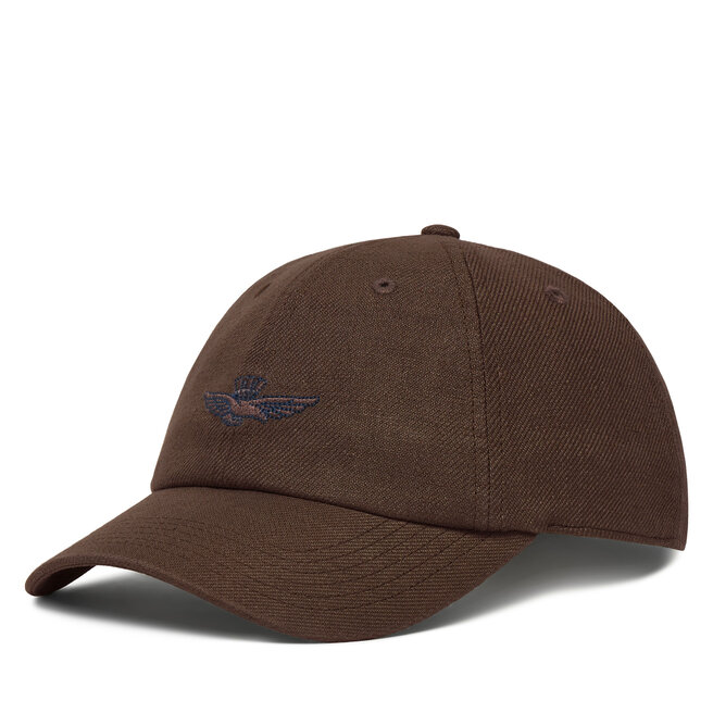 Czapka z daszkiem Aeronautica Militare 261HA1245UCT04293 Brązowy -