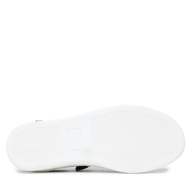 Patrizia Pepe Сникърси Patrizia Pepe PJ211.01 S Nero/Platino