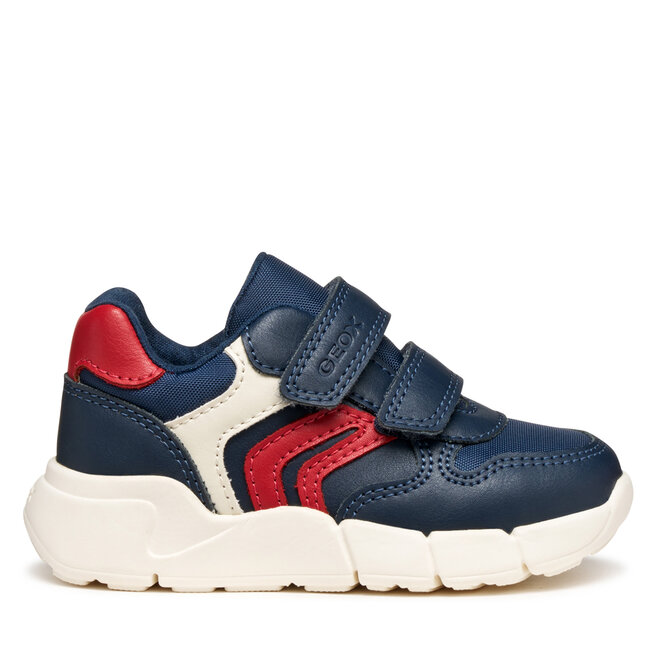 Sneakersy Geox B Flexyper Mini B566GD 054FU C0735 M Granatowy - chłopięce