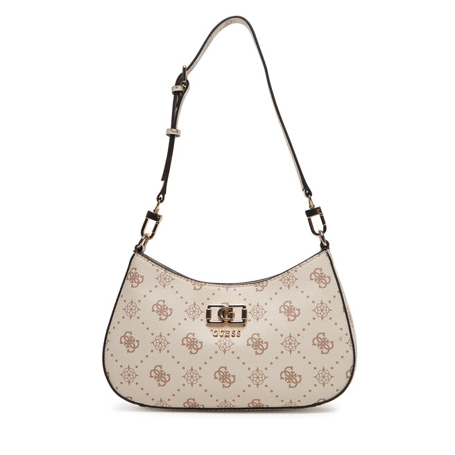 Torebka Guess Emelie Logo HWGP99 28180 Écru -