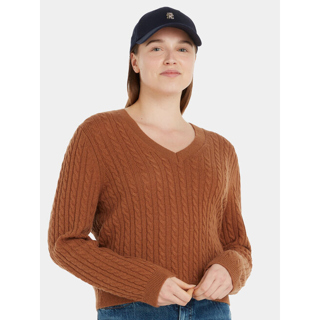Tommy Hilfiger Șapcă Tommy Hilfiger Monogram Cap AW0AW15294 Space Blue DW6