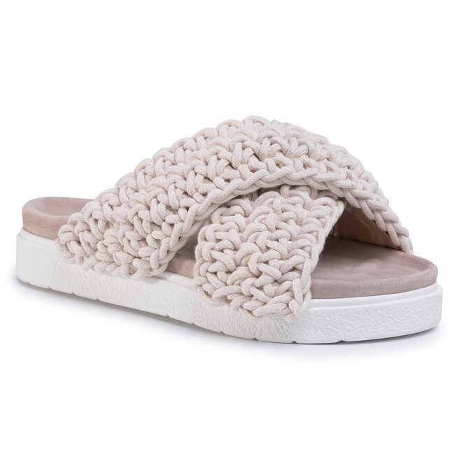 Șlapi Inuikii Women Woven 70104-5 White 70104-5 imagine noua gjx.ro