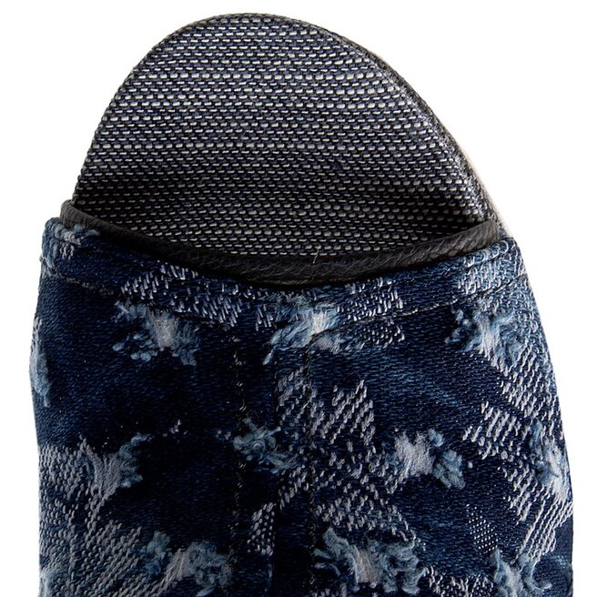 Wrangler Sandale Wrangler Kelly Indigo Sabot WL171683 Denim Flowers 454