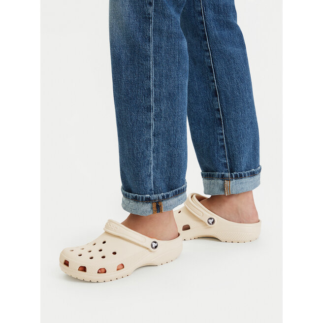 Klapki Crocs Classic 10001 Beżowy