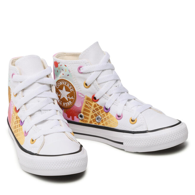 Converse Plátenky Converse Ctas Hi A00388C White/Natural Ivory