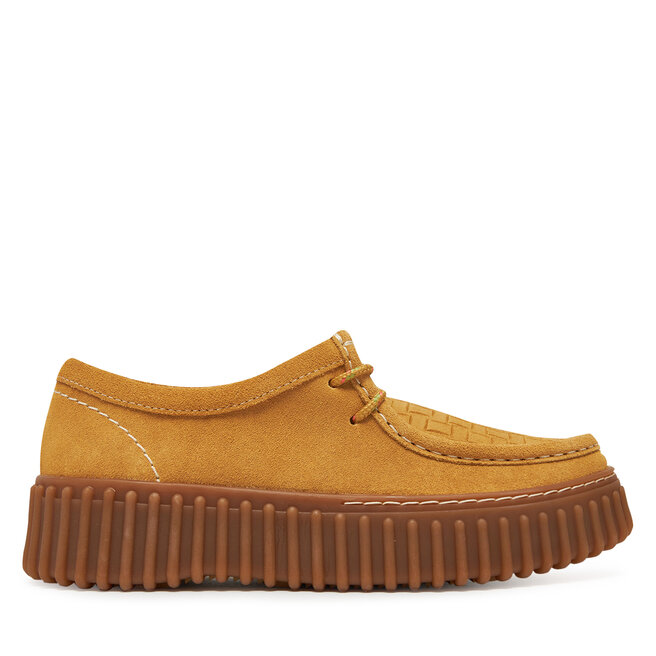 Półbuty Clarks Torhill Bee - Złoty