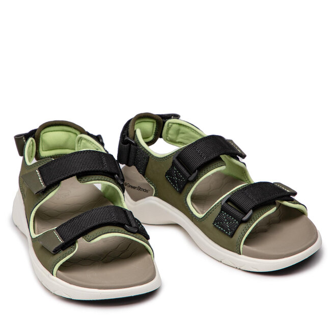 Timberland Sandale Timberland Tbl Whitehaven Backstrap TB0A2AF4A58 Dark Green Leather
