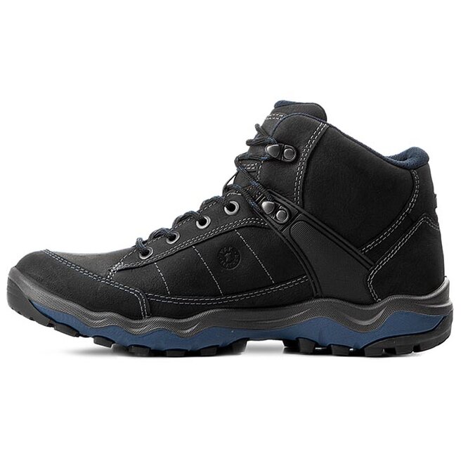 Trekkingi ECCO Ulterra 82316450608 Black Denim Blue eobuwie .pl