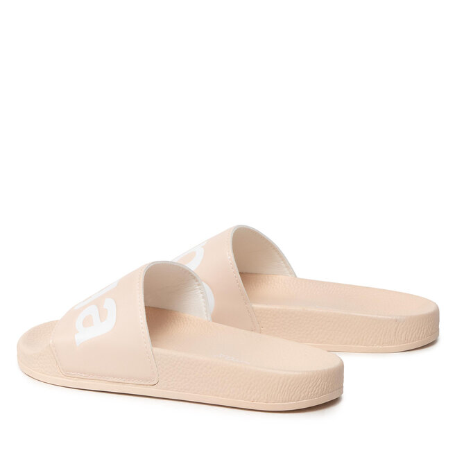 Superga Pantoletten Superga 1908 Slides Polysoft Pink Skin/White 929