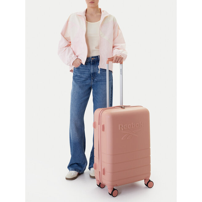 Walizka średnia Reebok CEO-RBK-WAL-011-M Różowy -
