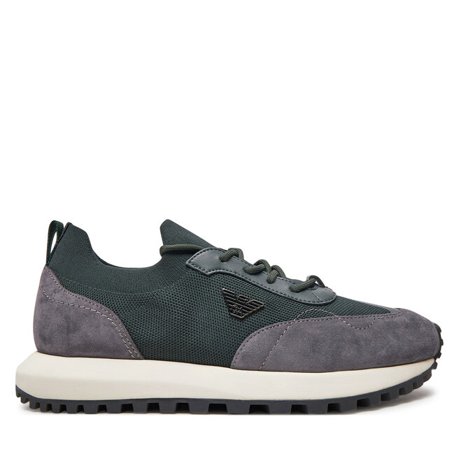 Sneakersy Emporio Armani X4X659 XR105 - Zielony