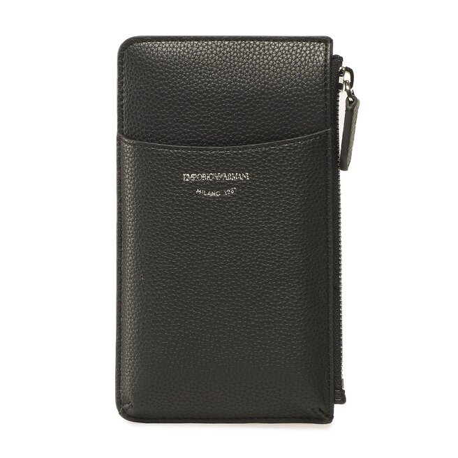 Etui na karty kredytowe Emporio Armani Y3H244 YFW9E - Granatowy